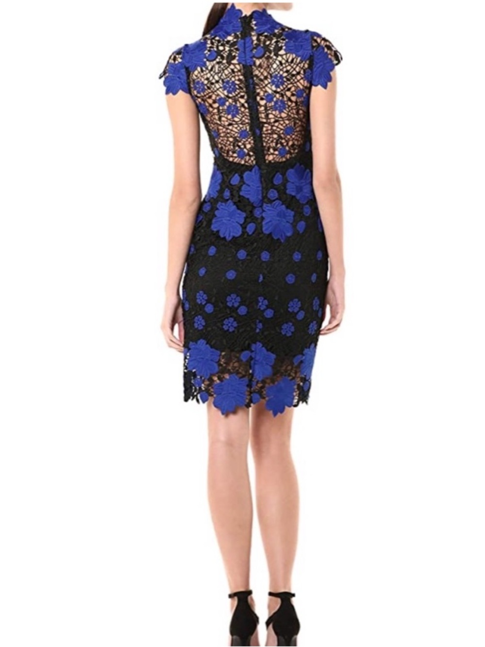 Laundry by Shelli Segal Women’s Lace Dress Size 2 - Picture 2 of 15